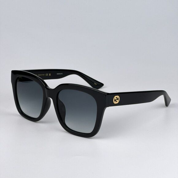 NEW Gucci GG1338SK 003 Black Grey Gradient Square Women Sunglasses GG 1338SK - Picture 8 of 13